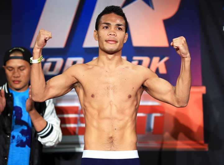 Photos Uzcategui, Maderna Ready For Battle in Oakland