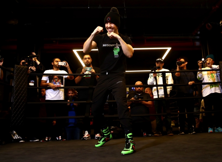 Two results in particular attracted controversy, both involving |russian athletes whose victories were put in question): Photos: Michael Conlan, Vladimir Nikitin - Workouts in NYC ...