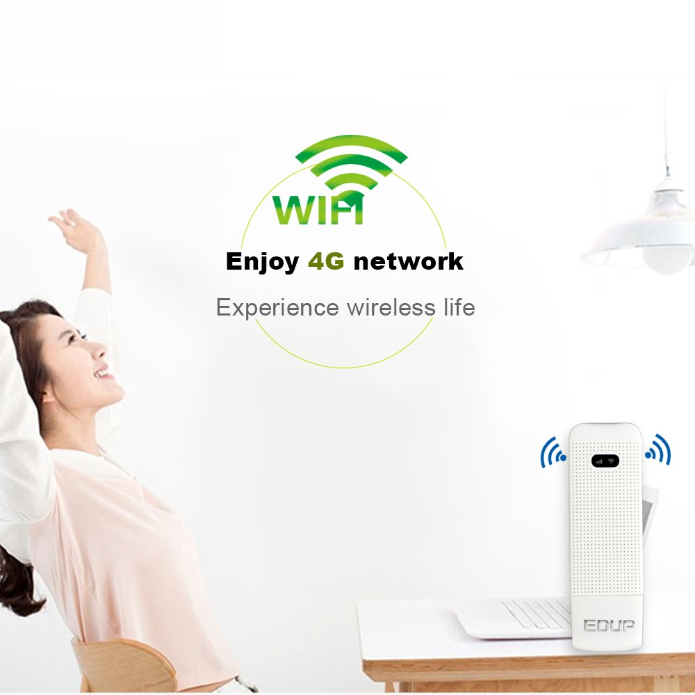 EDUP EPN9521 4G USB Modem Mini Mobile Hotspot Car 4G WiFi Router
