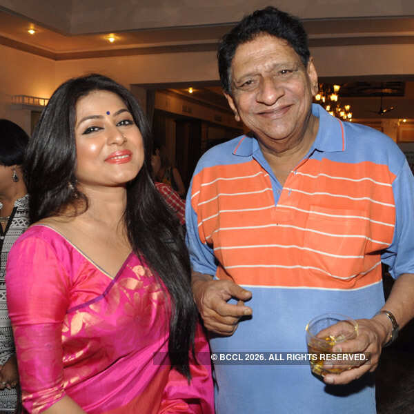 Gargi Roy Chowdhury and Tamal during Ramdhanu party at Bengal Club