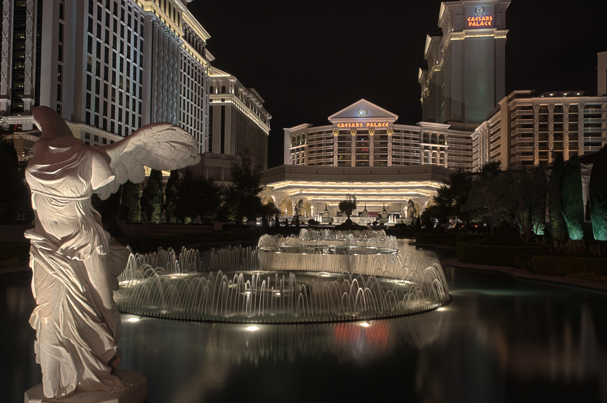 Photographers of Las Vegas Architectural Photography Caesars Palace