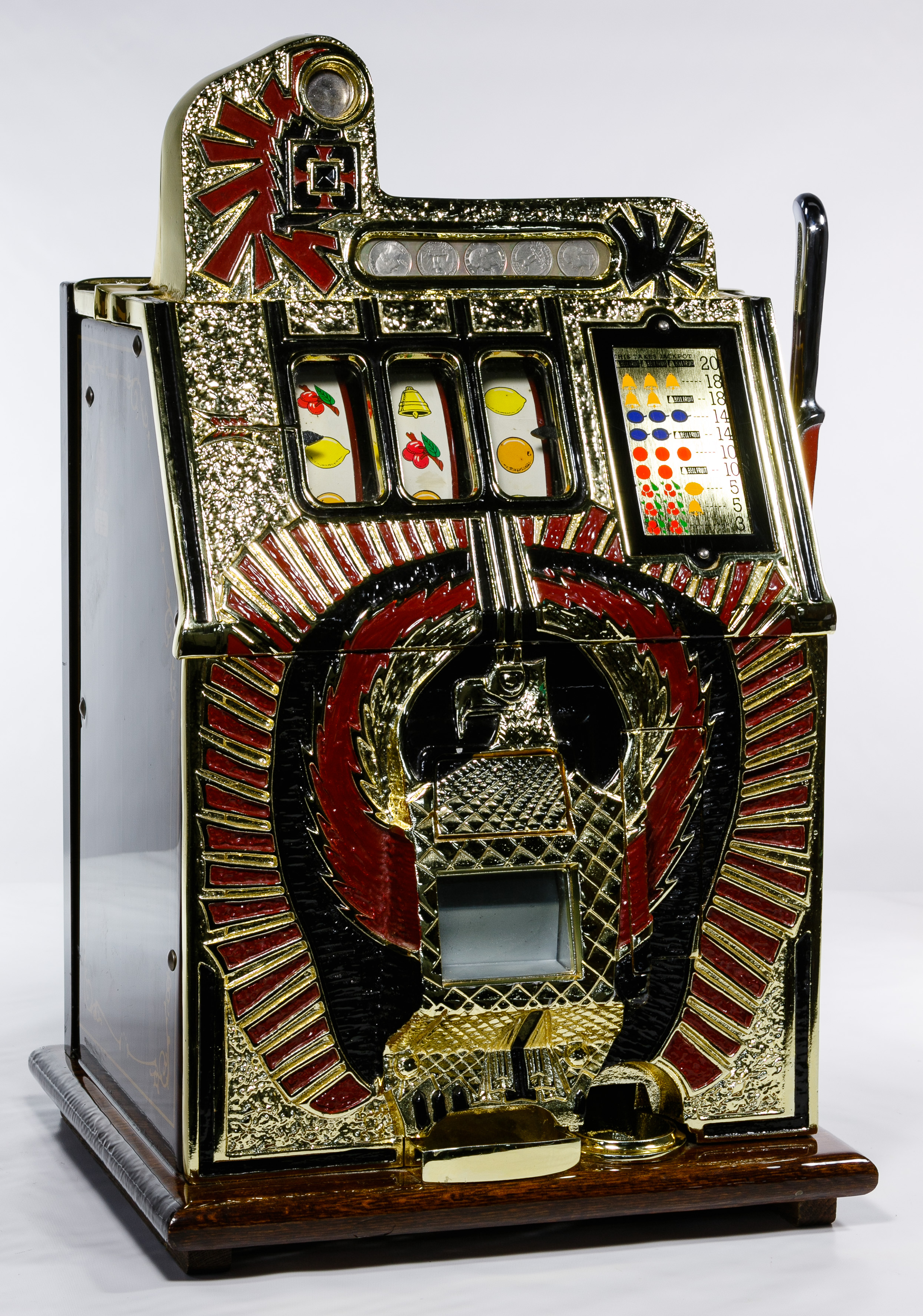 Mills 'War Eagle' 25c Slot Machine