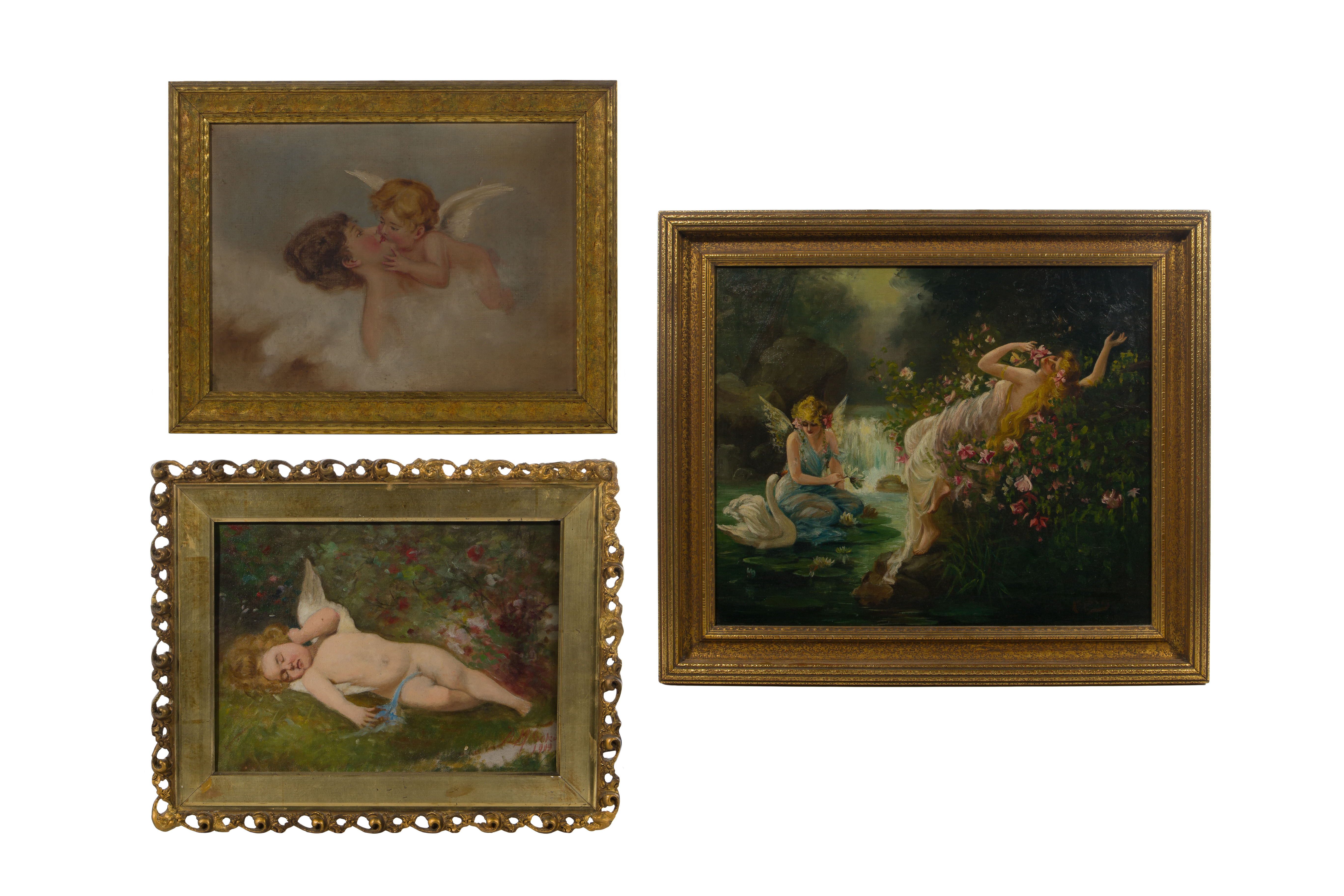 20th Century Oil on Canvas Assortment for sale at auction on 10th