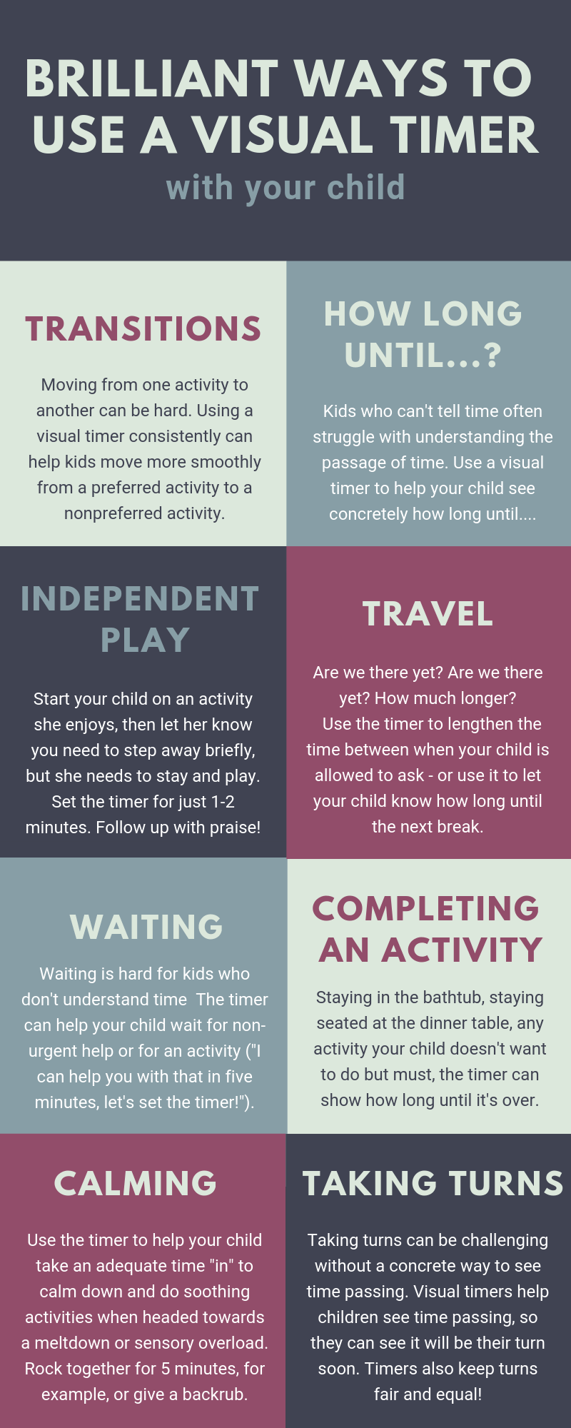 Brilliant Ways to Use A Visual Timer with Your Child