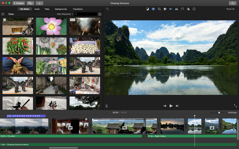 iMovie 10.1 Adds 4K and 1080/60p Video Support