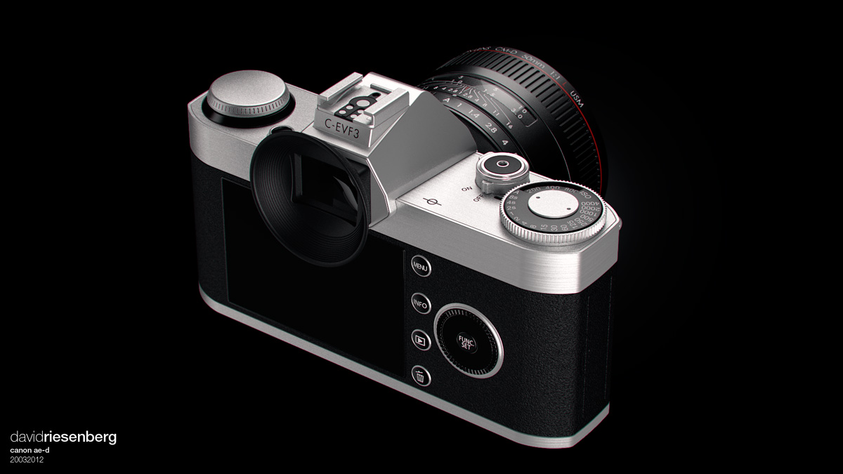 Canon mirrorless camera concept Photo Rumors