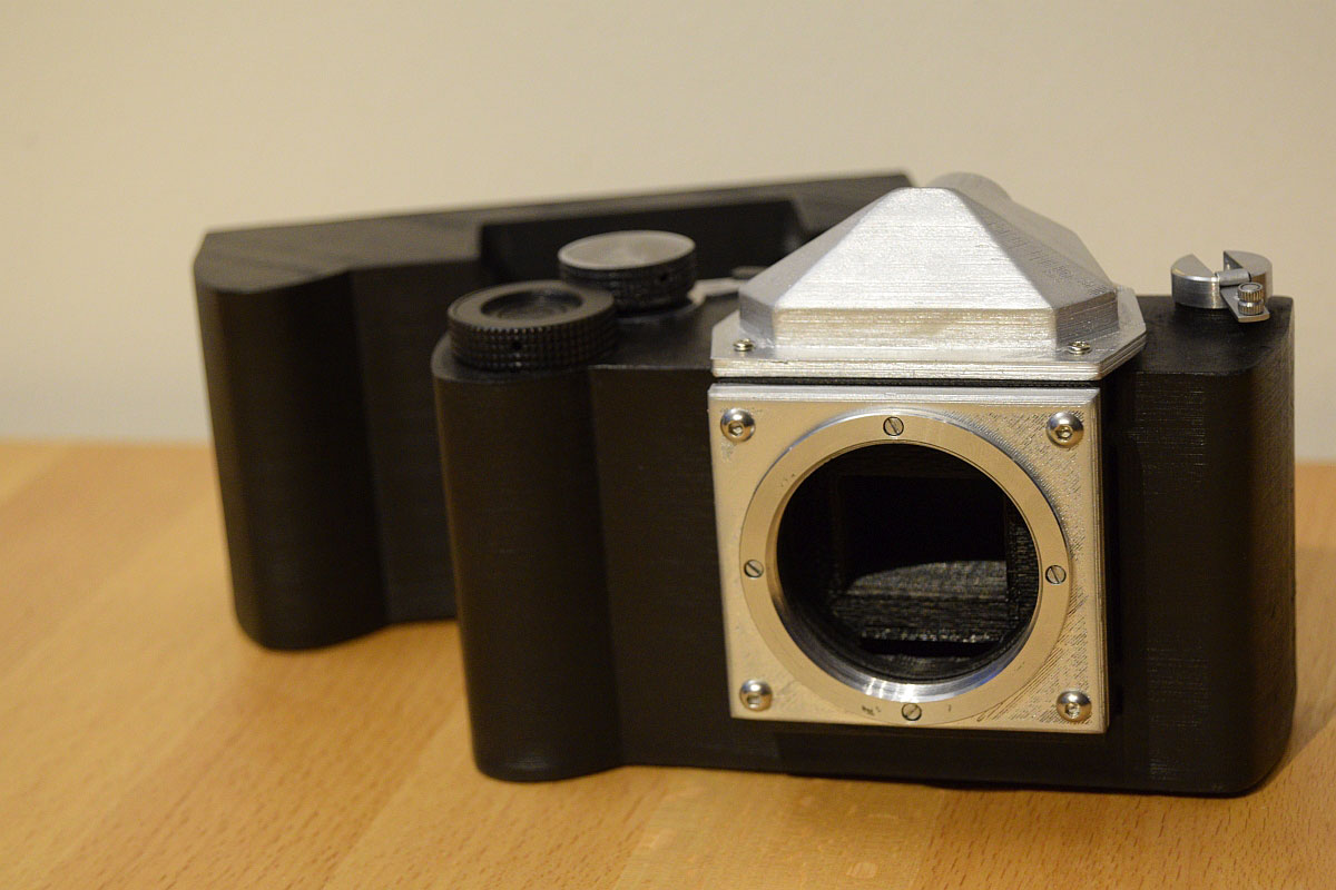 New PONF multiback camera project (film and digital camera in one