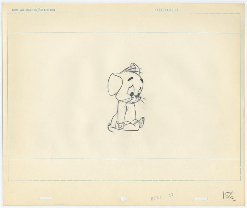 MGM Tom and Jerry JERRY, JERRY, QUITE CONTRARY Animation Cel
