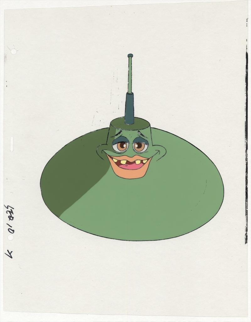 Hyperion Pictures THE BRAVE LITTLE TOASTER, 3 Animation Cels of BLANKY