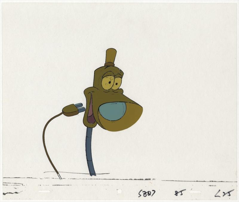 Hyperion Pictures THE BRAVE LITTLE TOASTER, 3 Animation Cels of BLANKY