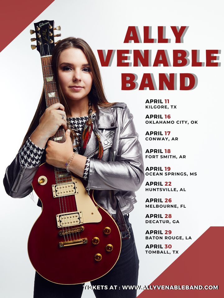 Ally Venable Band Tour Dates, Concert Tickets, & Live Streams