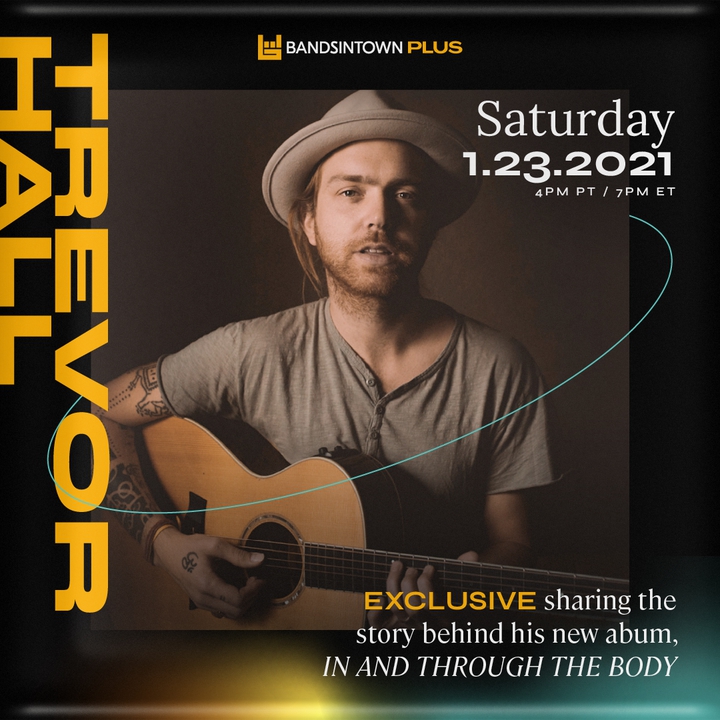 Trevor Hall’s Live Stream Concert Jan 23, 2021 Bandsintown