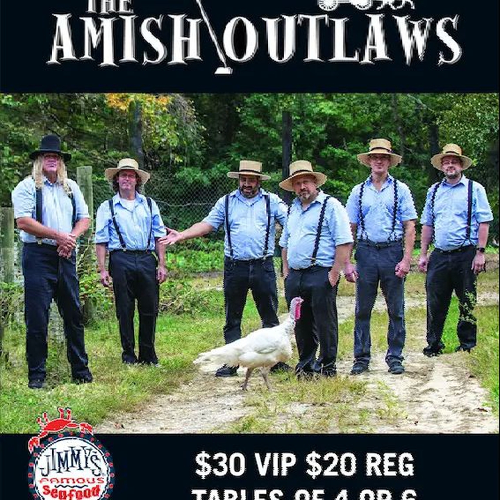 Bandsintown The Amish Outlaws Tickets Jimmy's Famous Seafood, Apr