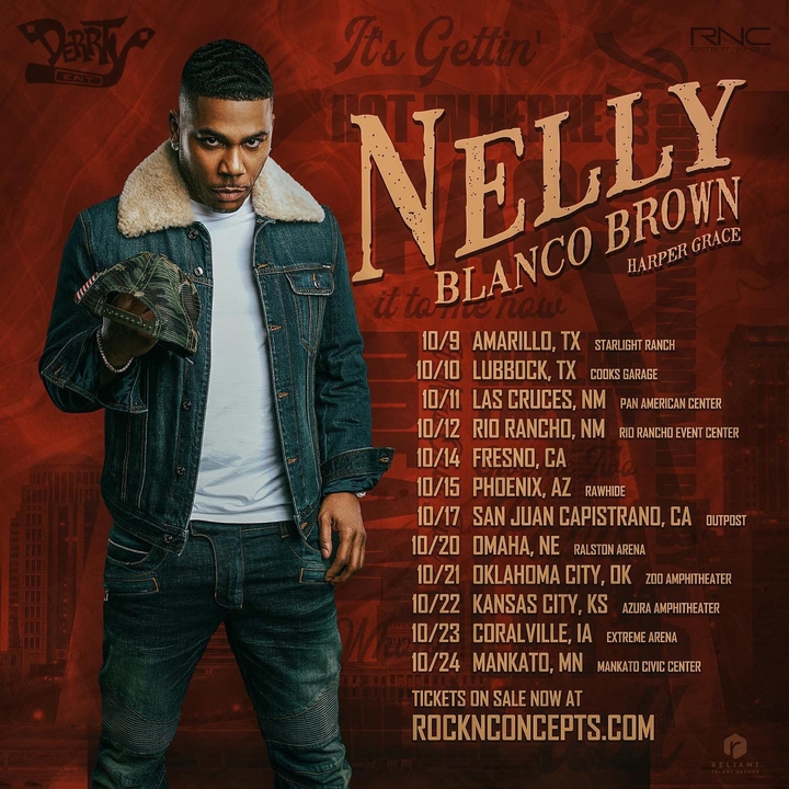 Bandsintown Nelly Tickets Azura Amphitheater, Oct 22, 2021