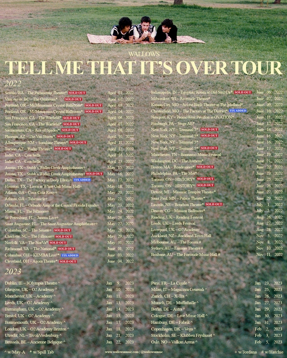 List Of 2023 Tour Events Wallows Tour Dates, Concert Tickets, & Live Streams