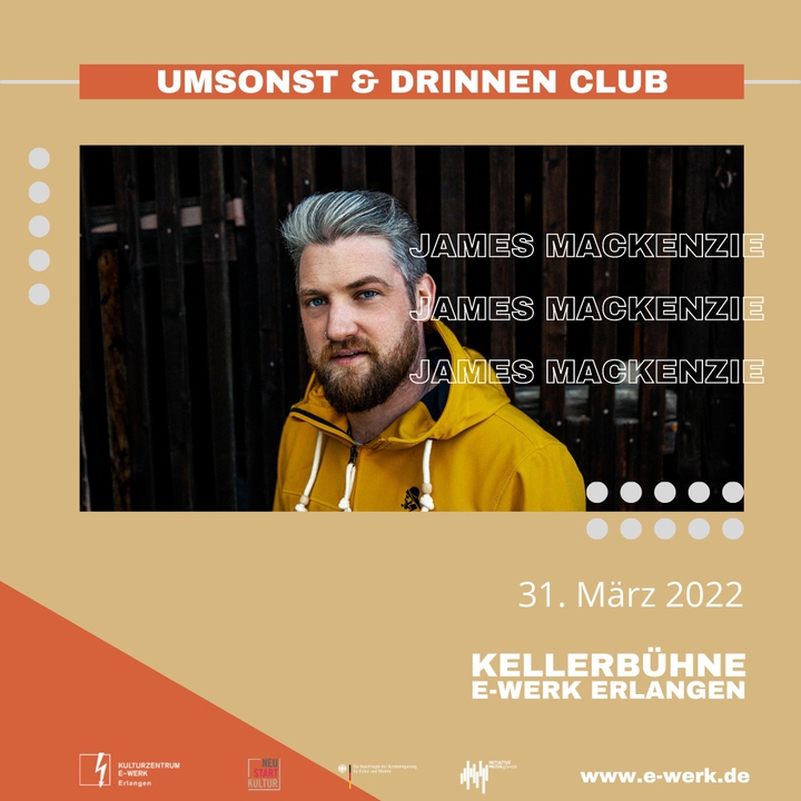 Bandsintown James Mackenzie Tickets EWerk, Mar 31, 2022