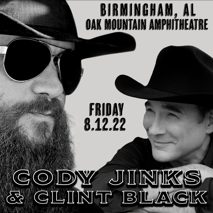 Billets pour Cody Jinks Pelham, Oak Mountain Amphitheatre 12 août 2022