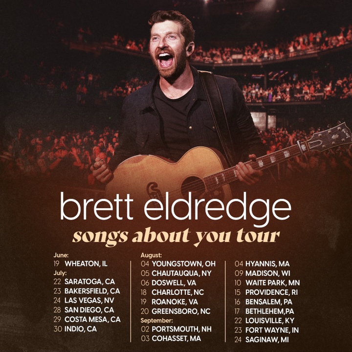 Brett Eldredge San Diego Tickets, Cal Coast Credit Union Amphitheater