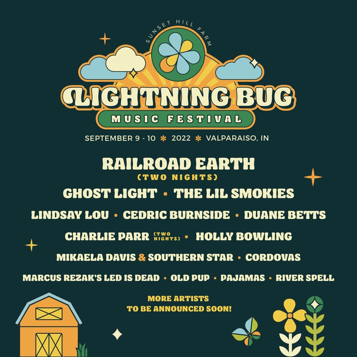 Lightning Bug Music Festival 2022 Sunset Hill Farm County Park
