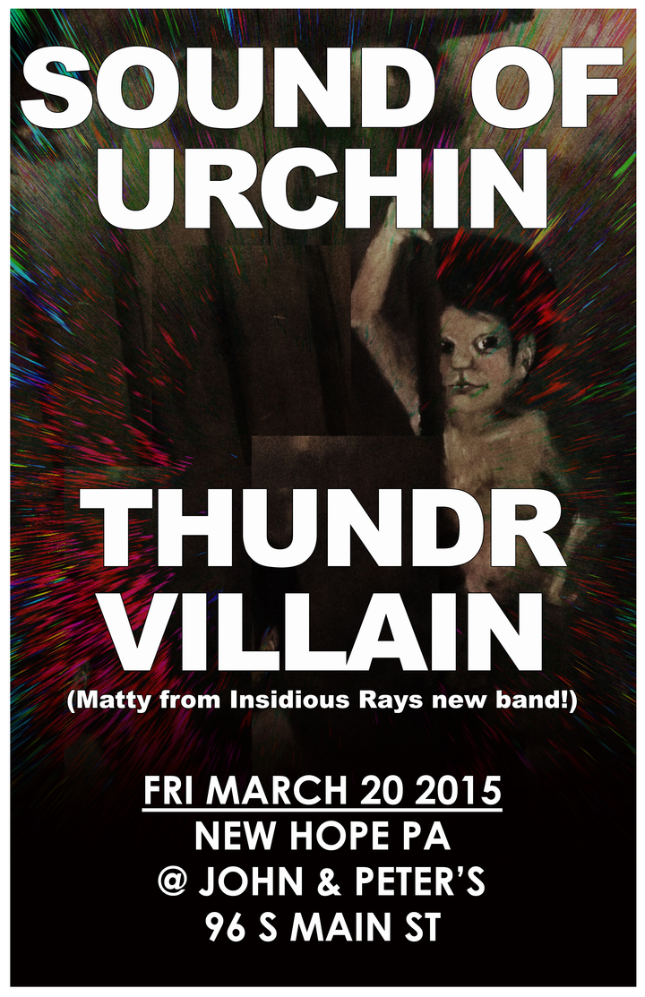 Bandsintown The Sound of Urchin Tickets John & Peter's, Mar 20, 2015