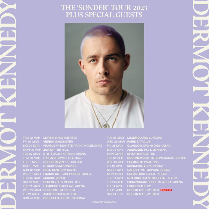 Dermot Kennedy Concert Tickets 2023 Live Tour Dates Bandsintown