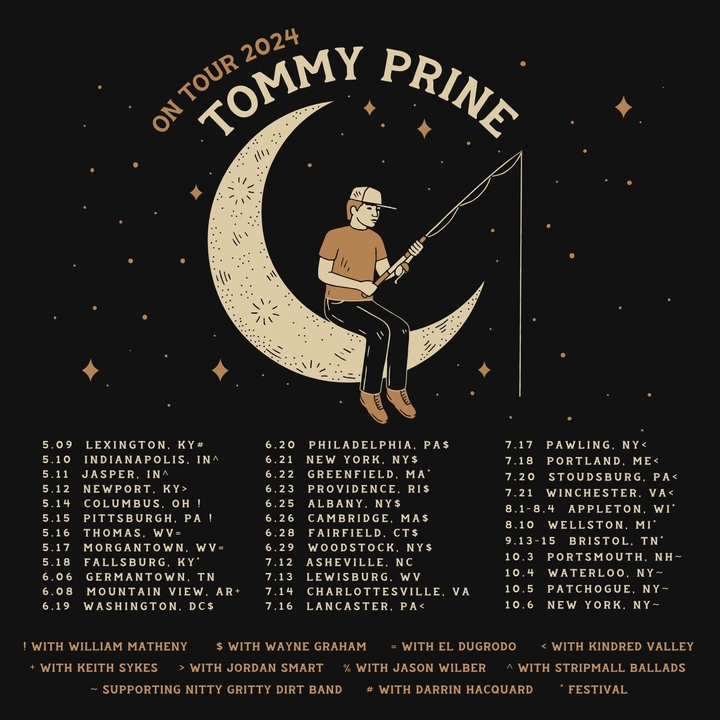 Tommy Prine Concerts & Live Tour Dates 20242025 Tickets Bandsintown