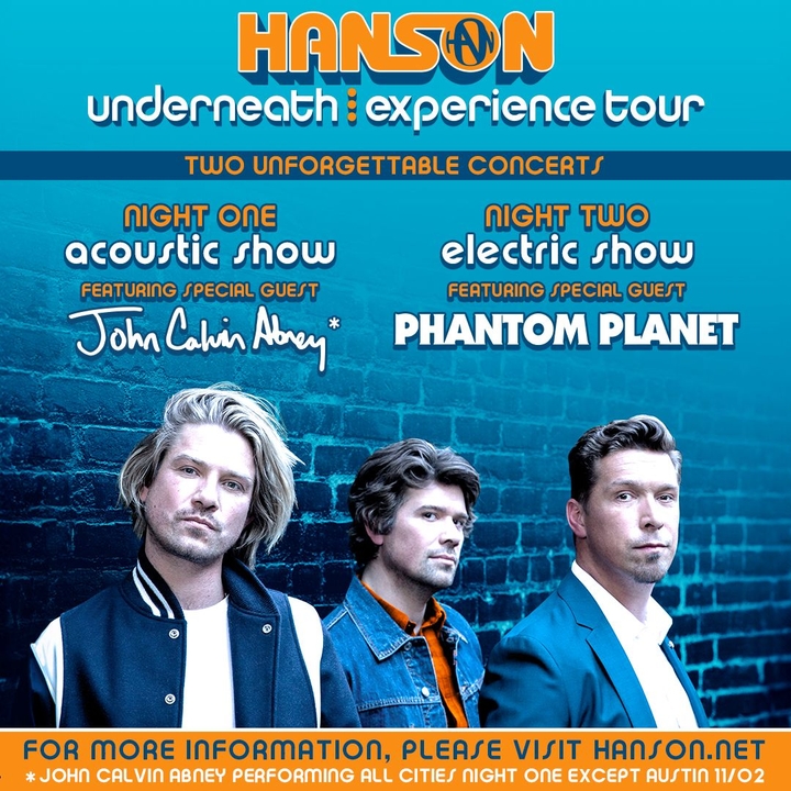 Hanson Concerts & Live Tour Dates 20252026 Tickets Bandsintown