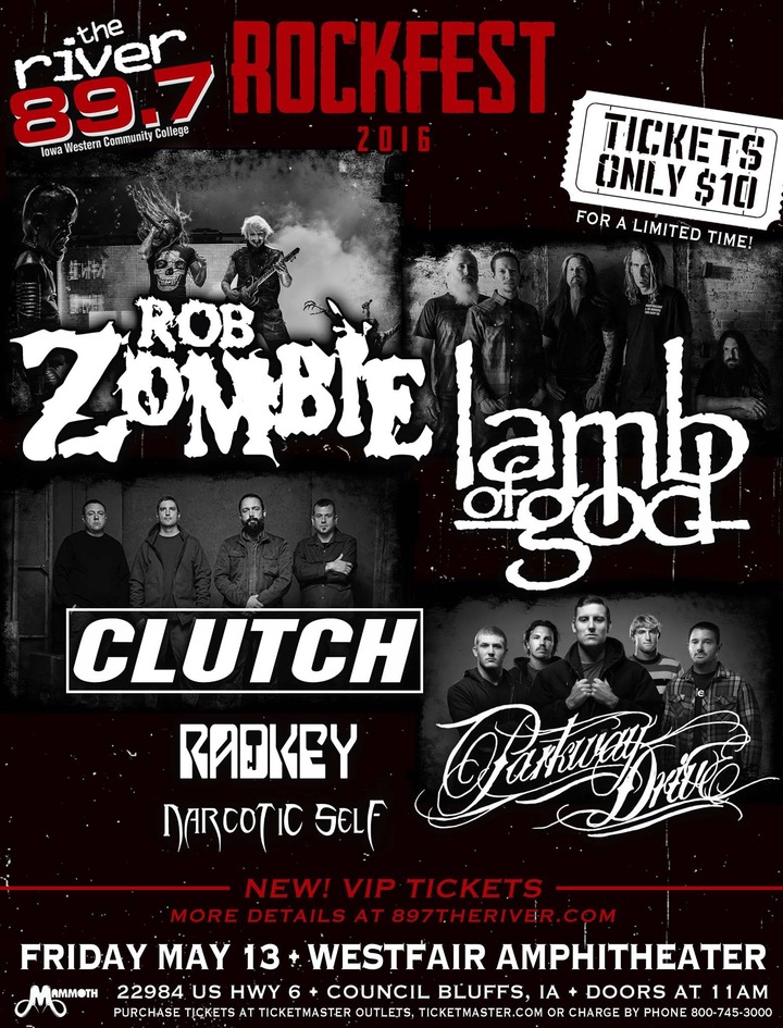 Bandsintown Clutch Tickets Westfair Ampitheater, {eventStartTime}