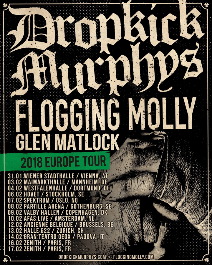 Bandsintown Flogging Molly Tickets Zenith, {eventStartTime}