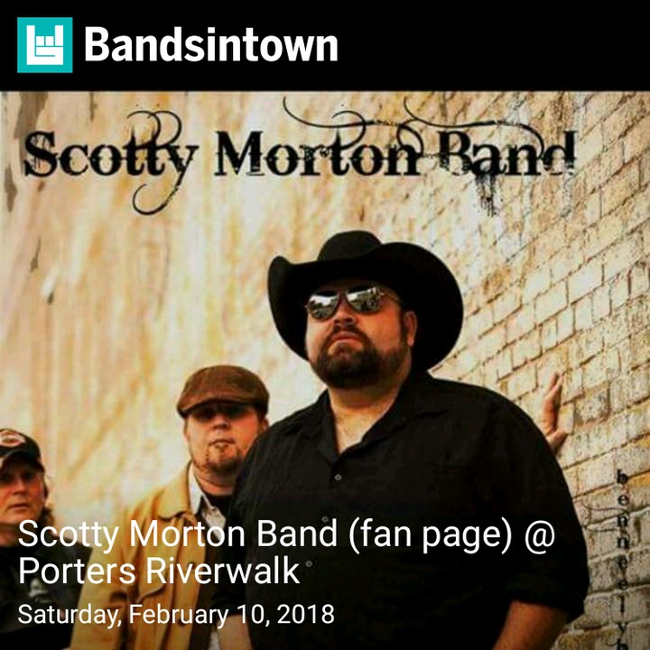 Bandsintown Scotty Morton Band (fan page) Tickets Ronnie's Bar and