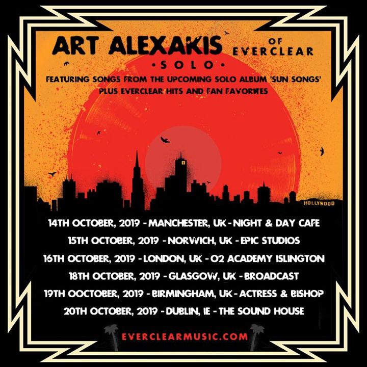 Bandsintown Everclear Tickets The Sound House, Oct 20, 2019