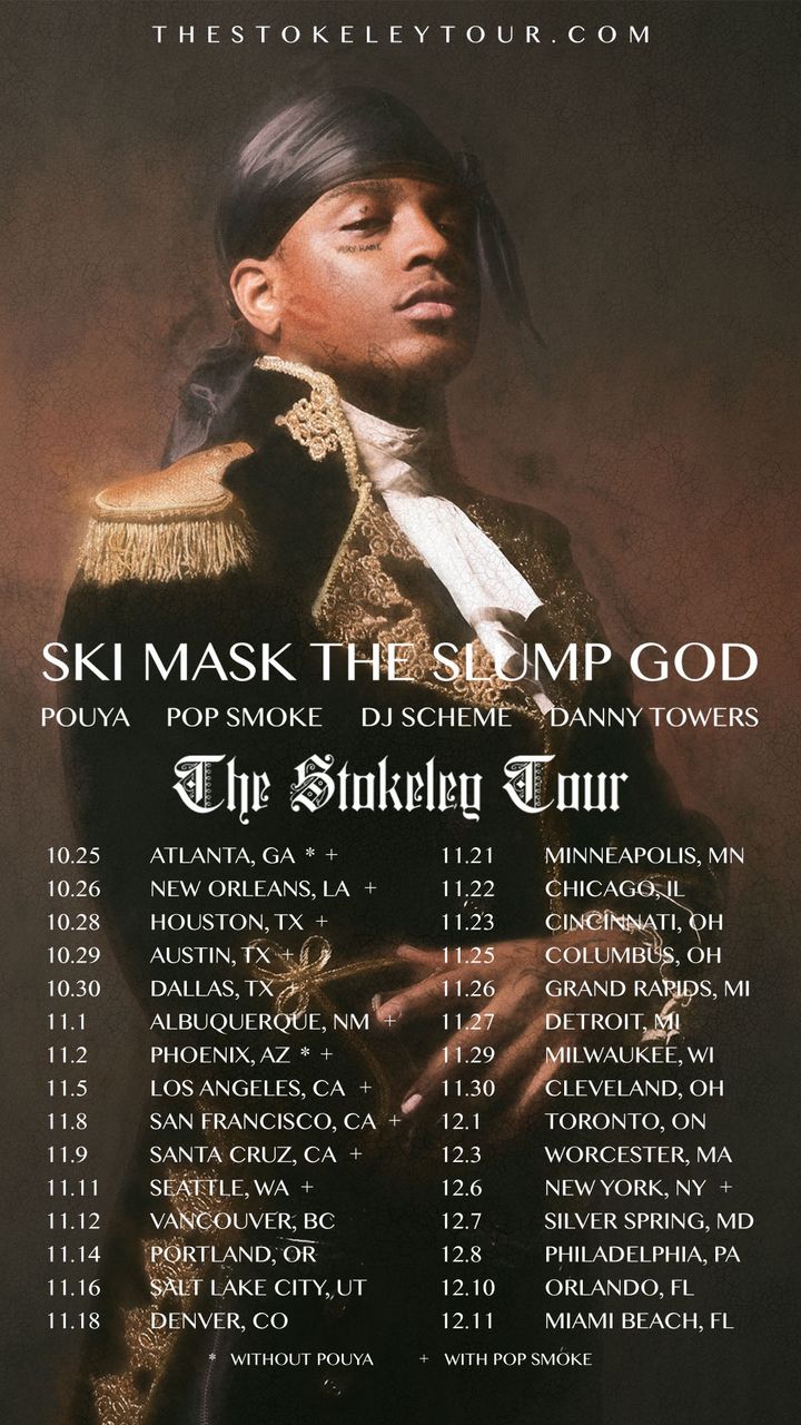 Ski Mask The Slump God Tour Dates 2020 & Concert Tickets Bandsintown