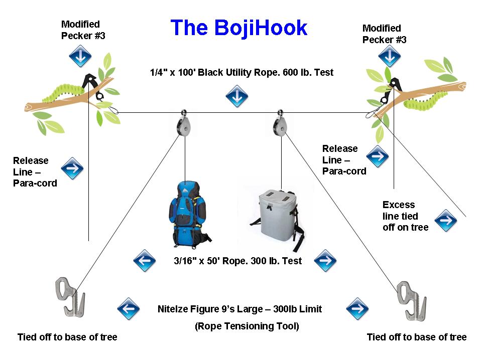 BWCA Best Methods for Getting Bear Rope into the Tree Boundary Waters