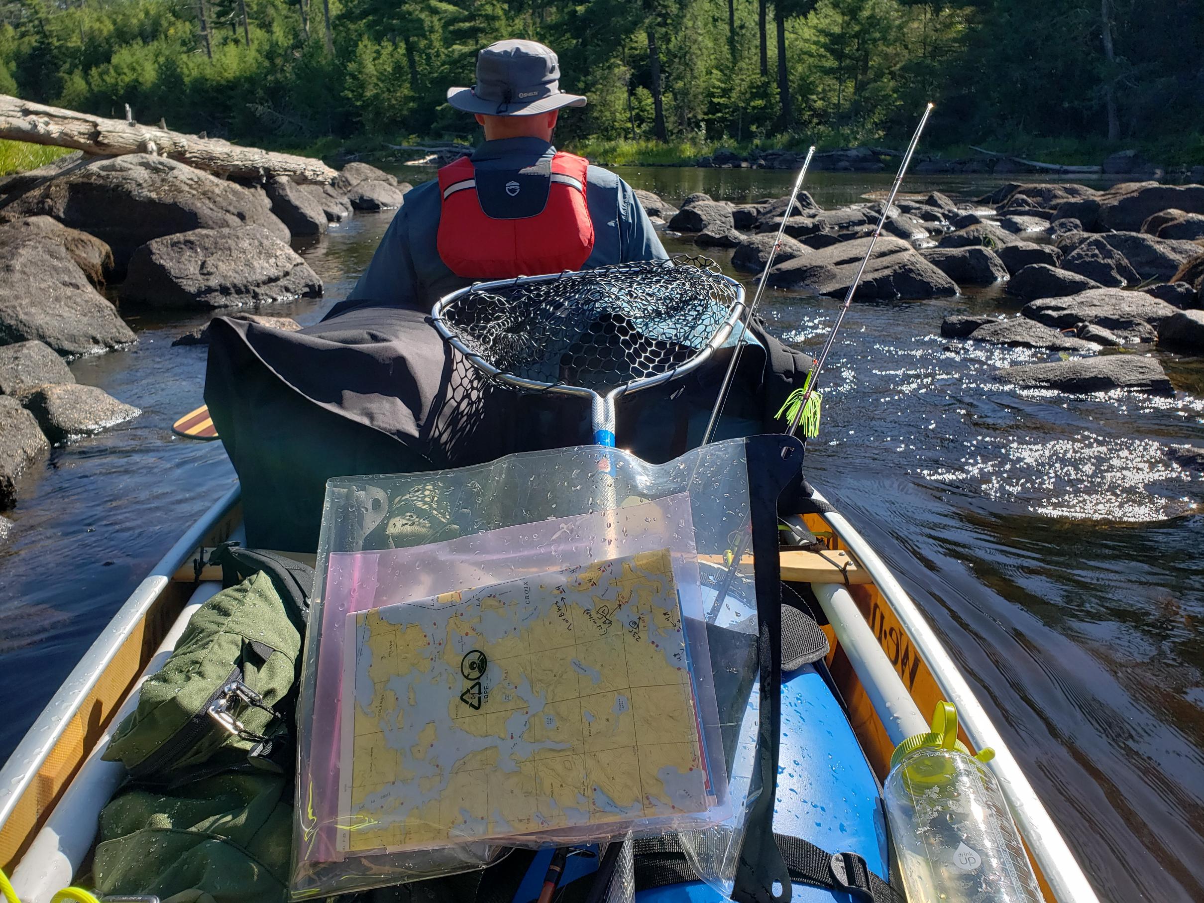 Boundary Waters Map, BWCA