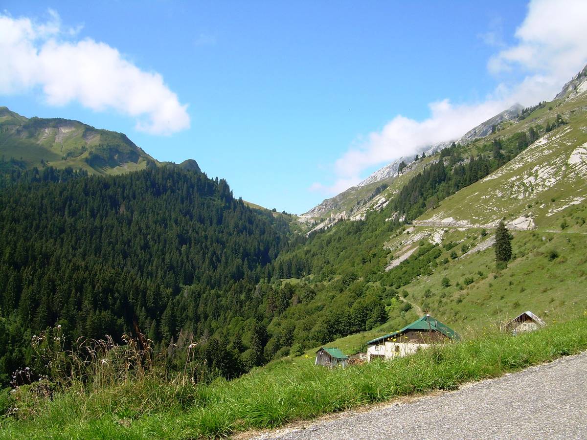 Col de la Colombière depuis Scionzier 1613m