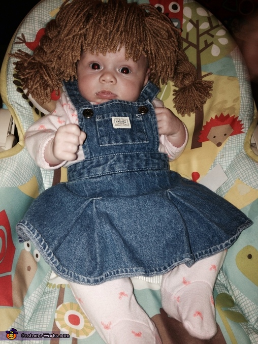 Cabbage Patch Doll Baby Halloween Costume Idea Creative DIY Costumes