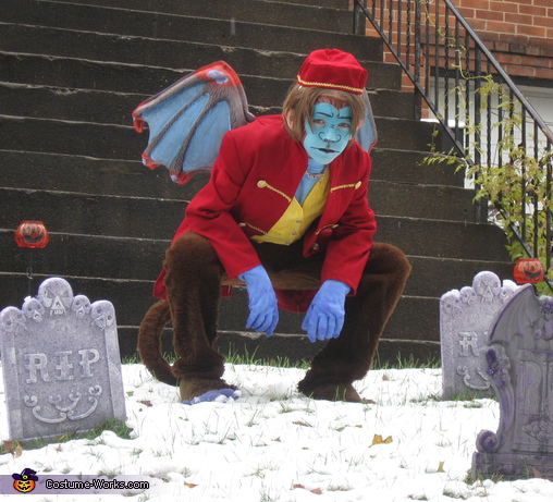 Homemade Flying Monkey costume