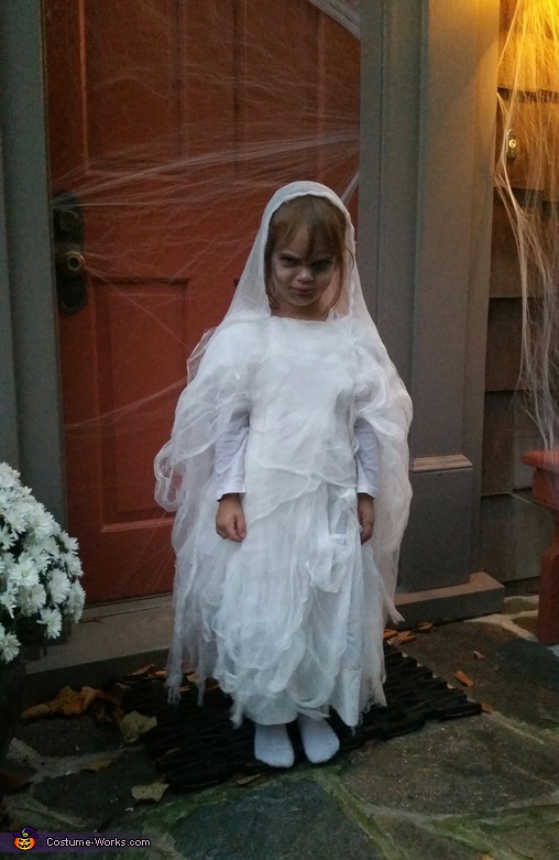Girl's Ghost Costume DIY Costumes Under 25
