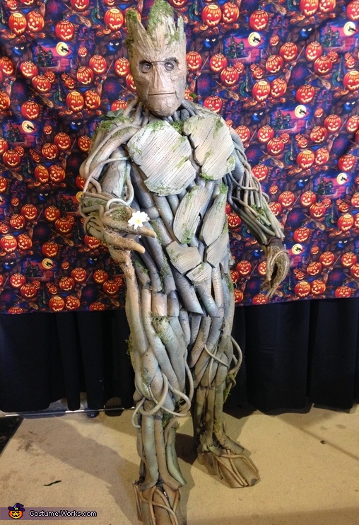 Homemade Groot Costume DIY Tutorial