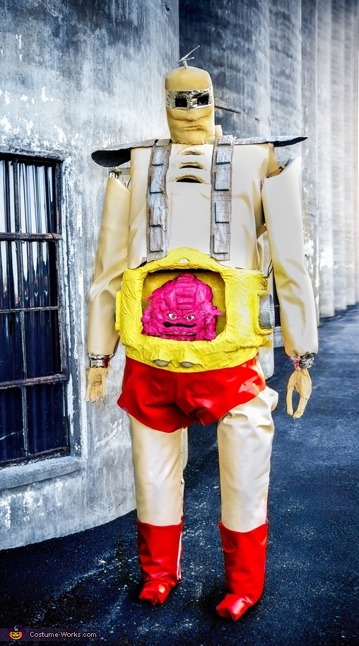 Krang's Android Costume Step by Step Guide