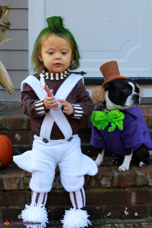 Oompa Loompa DIY Baby Costume Photo 3/5