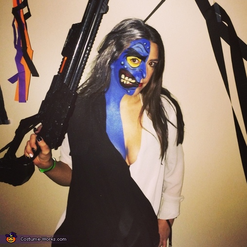 Women's Two Face Costume