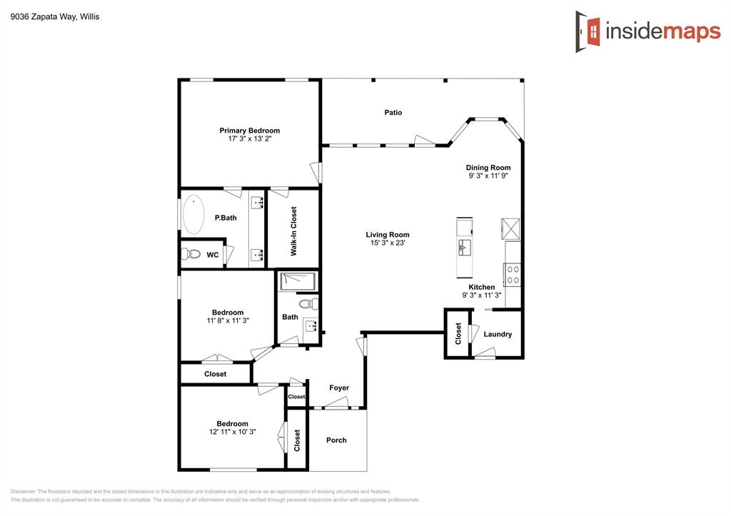 9036 Zapata Way, Willis, TX 77378