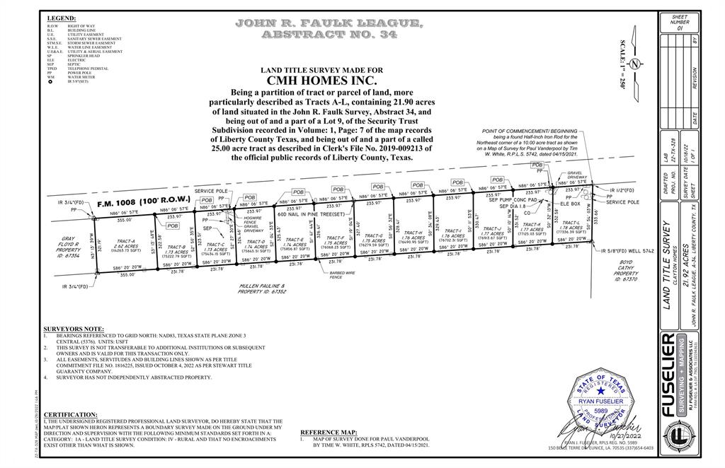 14863 Fm 1008, Dayton, TX 77535