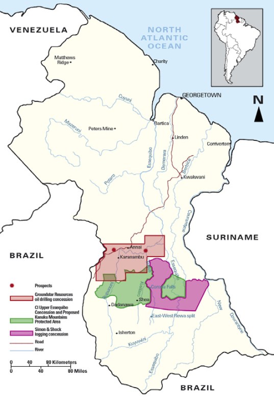 boilingspot Guyana bans gold mining in the 'Land of the Giants'