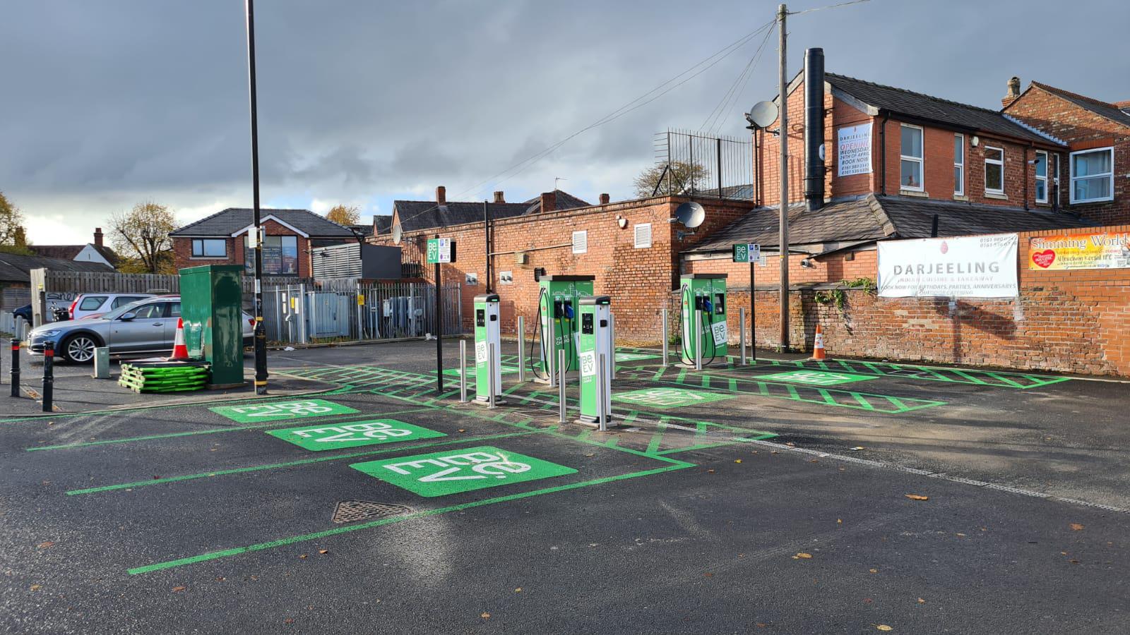 Thorley Lane Car Park Timperley, England EV Station