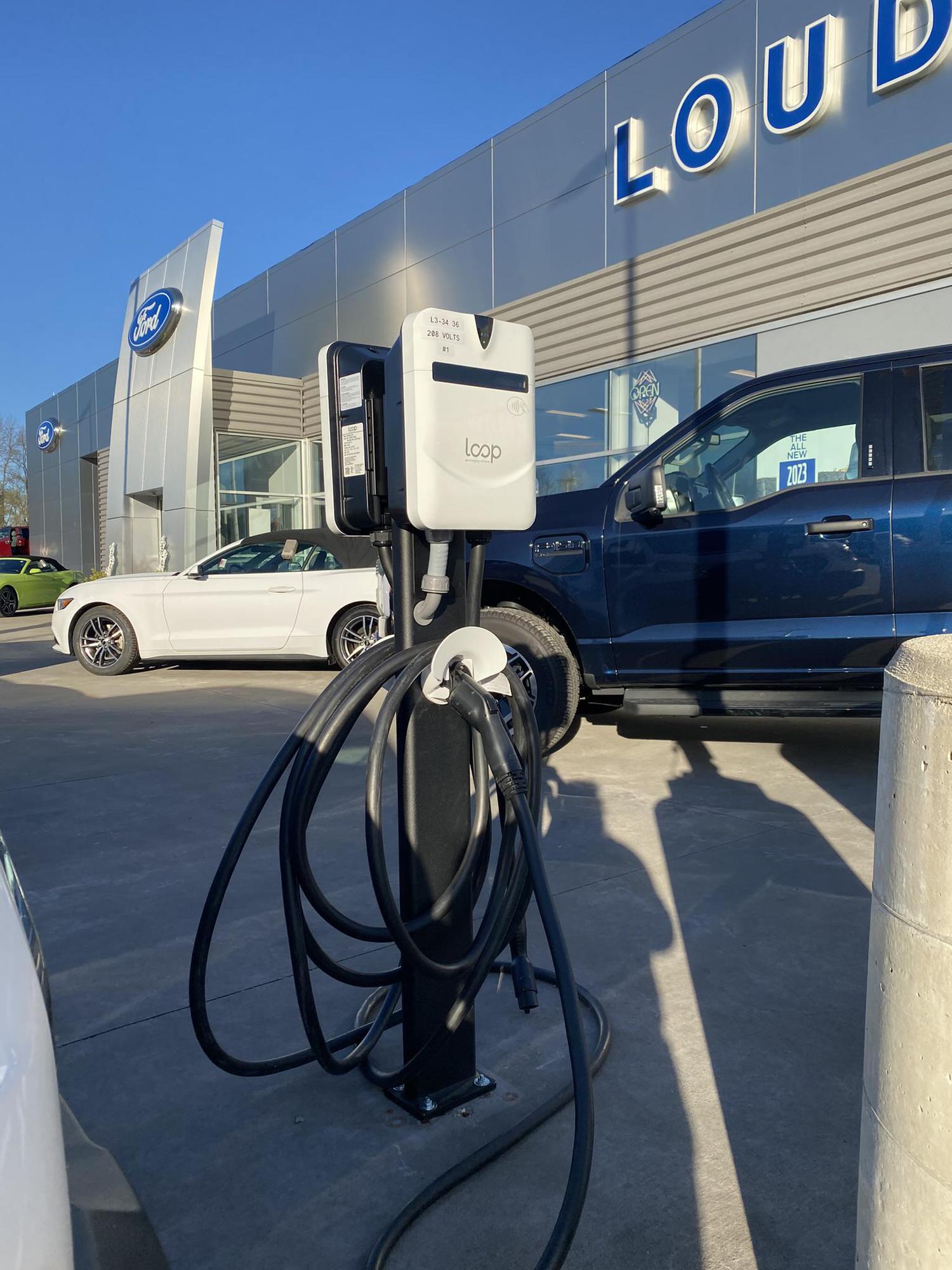 Loudon Motors Ford Minerva, OH EV Station