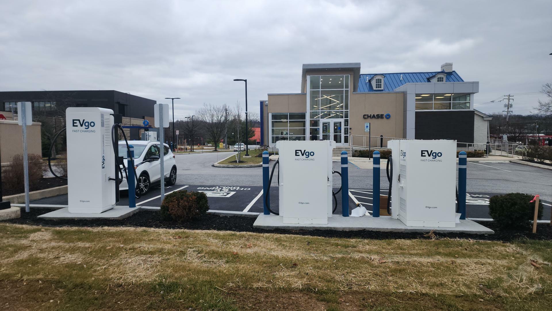 Chase Bank Exton, PA EV Station