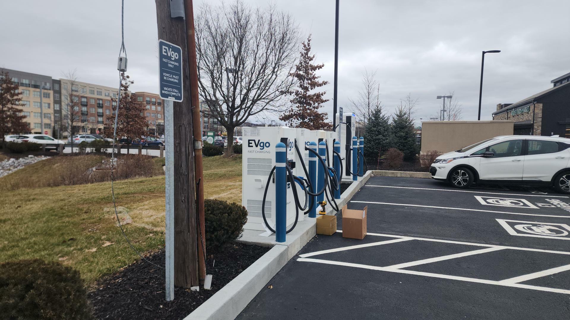 Chase Bank Exton, PA EV Station