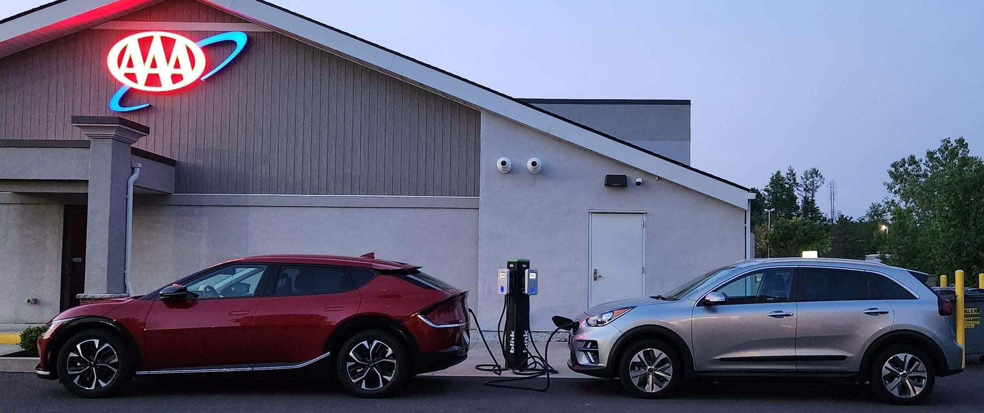 AAA North Penn Scranton, PA EV Station